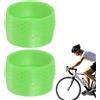 Generico Anello per Nastro per Impugnatura per Bicicletta, Anello per Nastro per Barra per Bicicletta, Manubrio Antiscivolo per Bici da Strada 2 Pezzi - per Manubrio per Bici da stra