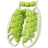 KAIYUEMAOYI Massaggiatore a Rulli per Gambe, Massaggiatore Muscolare con Tre File E 29 Rulli, Impugnatura Ergonomica per Un Massaggio delle Gambe Durant, Orangina