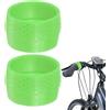 Generico Anello con Nastro per Impugnatura in Silicone, Anello con Nastro per Impugnatura per Bicicletta | Manubrio Antiscivolo per Bici da Strada 2 Pezzi, Avvolgente per Manubrio da ciclis