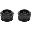 Vjsujehgy 2X Dado Valvola Forcella Anteriore Bici Tappo Forcella Aria Bicicletta Filettatura Gruppo Nucleo Valvola 31XP1.0Mm Parte Bicicletta