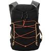 FytStycale Zaino Nero Spallacci Imbottiti Zaino Idrorepellente Cinghie Laterali di Compressione Accessorio da Trasporto per All'aperto