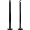 Vjsujehgy 2X Gym Weight Pin Loading Rack Fitness Pulley Cable System Attachment Manubri Supporto per Bilanciere per Sollevamento Pesi-B
