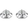 Vjsujehgy 2X Livellatori per Gambe per Tavolo da Biliardo, Hardware in Metallo per Calcio Balilla