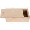 GATHINESS Scatola per Esche da Pesca in Legno di Paulownia Piccola, Design Multifunzionale Che Mantiene Le Esche Fresche, per Gite di Pesca All'aperto