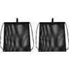 Vjsujehgy 2 Pezzi Borsa da Spiaggia in Rete Borsa in Rete con Coulisse 60x45 cm Borsa da Palestra in Rete con Coulisse Borsa A Rete con Palloni da Palestra da Spiaggia
