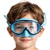 Generic Occhialini da nuoto per bambini - Occhiali anti-appannamento con nasello, occhialini da nuoto con copertura per il naso, per spiaggia, escursionismo, immersioni, snorkeling, campeggio, cortile