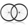 QHYRZE Set Di Ruote For Bici Da Strada 700C Perno Passante 100/142mm Cerchio Freno A Disco Ruota For Cassetta 7-12/11-12 Velocità(XDR,30mm)