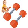 Generic Rattle - 2 Pezzi Giocattolo Allenamento, Manubrio Portatile Denti Agitatore Interactive Grip | Giocattolo Esercizio Sensoriale Leggero per Genitori Apprendimento Precoce Competenze Coordinazione