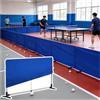 Generic Barriera da ping pong per interni, deflettore commerciale da ping pong e scudo per recinzione, sistema a pannelli modulari, 200 x 72 cm, per uso in palestra