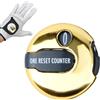 Generico Contatore Di Colpi Da Golf Clicker | Portatile multicolore da 3 centimetri con touch reset mini | Contatore clicker golf | Per Uomini Donne Putting Green Driving Range Giardino Allenamento Pratica E C
