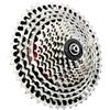 SkyjOy Ruota Libera Cassetta MTB Ultraleggera for Bici a Ruota Libera CNC 10/11/12 velocità 46-52T Trasmissione HG a XT(11S 11-50T Silver)