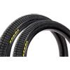 KHEbikes Kenda K1040 BMX - Set di pneumatici 20 x 2,25 pollici - circa 890 g - Copertoni in filo - Profilo ampio - Park & Street - Nero - 1 paio