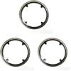 Vjsujehgy 3X MTB Road Bicicletta Protezione Ruota Pignone Proteggi Copertura Guarnitura Leggera Manovella Shield 42-Denti Catene Bici Copertura Ruota