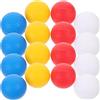 GATHINESS 16 Pezzi Palline da Golf Cave in Plastica Pp per Allenamento, Riutilizzabili Tocco Morbido e Confortevole, per Adolescenti e Adulti Durante la Pratica Sportiva