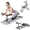 Generic Macchina Fitness Brucia Grassi Crawler, 3-in-1 Allungatore della Colonna Vertebrale con Torsione & Stepper per Scale & Macchina per Allenamento Vita, Panca Regolabile per Estensione della Schiena