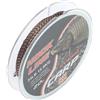 YobiLife Lenza da pesca alla carpa, 20 metri, 8 trecce, con carico di rottura di 6,8 kg, 11,3 kg, 15,9 kg, per una maggiore resistenza e un lancio fluido in varie condizioni di pesca (15,9 kg marrone)