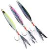 BASSDASH STIX Casting Jig Lure Vertical Slow Jigging Esche Mustad Ganci 19,8 g, 31,2 g, 39,7 g, 59,5 g, 79,4 g, 110,6 g, per acqua salata d'acqua dolce kayak barca pesca da riva, confezione da 3