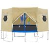 Generic Tenda Rotonda Per Trampolino Tenda In Tessuto Ombreggiante Pieghevole E