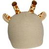 KIXZSAZ Graziosa copertura per casco da e neve, motivo: giraffa, caldo berretto lavorato a maglia, divertente e confortevole, per avventure sugli, novità,