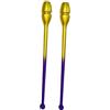 Sharplace Rhytmic Ginnastica Bastoni Danza Attrezzatura Allenamento Facile da Controllare Materiale Pp Adatto per Spettacoli Pratica Allenamento Casa, Blu Navy Rosa Rosso