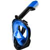 FSTIANXIA Maschera da snorkeling integrale, visuale a 180°, con design panoramico, compatibile con fotocamera sportiva, maschera subacquea con tecnologia anti-appannamento e anti-perdite, per adulti e bambini