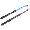 Belnotelt Canna da pesca telescopica portatile con guide in ceramica per il mare surf Casting, materiale FRP, colore casuale, 2,1 m (2,4)