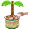 Generico Inflatable Palm Tree Cooler - 28 Inch PVC Ice Bucket | Tropical Party Decorations Ice Chest For Beach BBQ Picnic Camping Birthday Outdoor Summer Drinks Holder