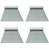 Vjsujehgy 4pz 2400X450X6Mm Eva Foam Boat Marine Flooring Tappetino Antiscivolo Autoadesivo per Barche Marine Tappetino per Decking Tappetino per Yacht Un Righe
