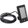 Generic Display LCD per Bici Elettrica Misuratore di velocità Display Batteria Pannello di Controllo Bici con Connettore SM 5Y Resistente All'acqua per la Modifica