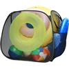 Generico Scatola Porta Giochi Piscina Pieghevole - 90x90x80cm Grande Capacità Rete | Struttura Acciaio Borsa Gonfiabili Piscina Palloni Spiaggia Acçessori