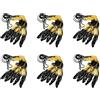 Vjsujehgy 30Pz Portarotolo in Rete Nylon per 1 Pallavolo Basket Calcio
