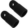 GOOHOCHY Kit 2 Tappo Superiore per Bimini Top in Nylon Nero Resistente per 7/8 Pollici per Kayak e Canoe Accessori Barca