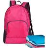 Generico Packable - Foldable Water-Resistant Travel Backpack, Compact Utility Bag For Sightseeing, Beach & Daily Outings | Lightweight Casual Outdoor Gear