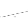 CQAHDSEVF Raggi per Ruote da Bicicletta, Raggi in Acciaio con Nippli 260-296 mm Inossidabili for Ruota Bici 12 Pz(296 mm)