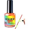 Generic Vernice fluorescente per esche da pesca, pittura per boa di pesca, pittura per boa di pesca, vernice per ingranditore fluorescente a coda galleggiante | Vernice ingrandente per riparazione del corpo