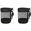 Vjsujehgy 2X Sacca Portaoggetti per Palline da Golf Borsa nel Rete con Borsa nel Tessuto Un Rete con Cordoncino Borsa con Cordoncino per Palline da Golf
