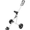 Longridge Alu Lite Carrello da golf a due ruote, Argento