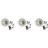 Vjsujehgy 3X Chiavistello Un Scrocco Rotondo Un Scrocco Scrocco Scrocco Sciacquone Un Filo per 1/4 di Battello di Coperta Scaffale per Barche Cassettiera RV Yacht