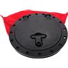 HOMOCONO Copertura per Boccaporto Kayak Rotonda 20cm in ABS con Borsa Portaoggetti Rimovibile per Canoa e Kayak, per Canottaggio