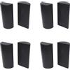 Vjsujehgy Rullo in Schiuma Semicircolare da 4 Paio 30 cm per Yoga Pilates Attrezzature per Il Fitness Blocco per L'Equilibrio Blocchi Yoga