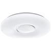 RL LIVE YOUR LIGHT Reality Leuchten R67541101 - Plafoniera Akina, in acrilico bianco, con 21 Watt LED, luminosità e colore della luce regolabili, funzione luce notturna, telecomando
