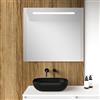 Baikal Specchio da bagno Luna LED, 90 x 80 cm modello Top, marca