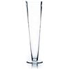 WGVI WGV - Centrotavola per feste nuziali, decorazione per la casa, in vetro, trasparente, piccolo, vaso/supporto Pilsner, aperto: 10,2 cm, altezza: 40,6 cm, lotto all'ingrosso (1 pezzo)