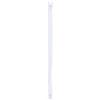 Trimz Cerniera a Senso Unico con Denti da 40 cm, 10 Pezzi, Colore Bianco, Poliestere, unità