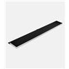 Mama Store Lampada PARIGI Nera 40 cm CE 7kWh/1000h Cl. G IP44 Da installare su pannello. 40x6x1,2