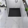 neoro n50 line piatto doccia rettangolare, BN0175BM, n50 nero opaco [Piatti Doccia > Piatti Doccia Rettangolari]
