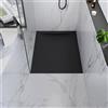 neoro n50 line piatto doccia rettangolare, BN0176BM, n50 nero opaco [Piatti Doccia > Piatti Doccia Rettangolari]