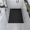 neoro n50 line piatto doccia rettangolare, BN0177BM, n50 nero opaco [Piatti Doccia > Piatti Doccia Rettangolari]