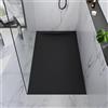 neoro n50 line piatto doccia rettangolare, BN0178BM, n50 nero opaco [Piatti Doccia > Piatti Doccia Rettangolari]