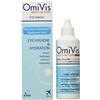 Omivis Bagno Oculare (con Acido Ialuronico Ed Aloe Vera) Per L'igiene E L'idratazione, Bianco, 100 ml